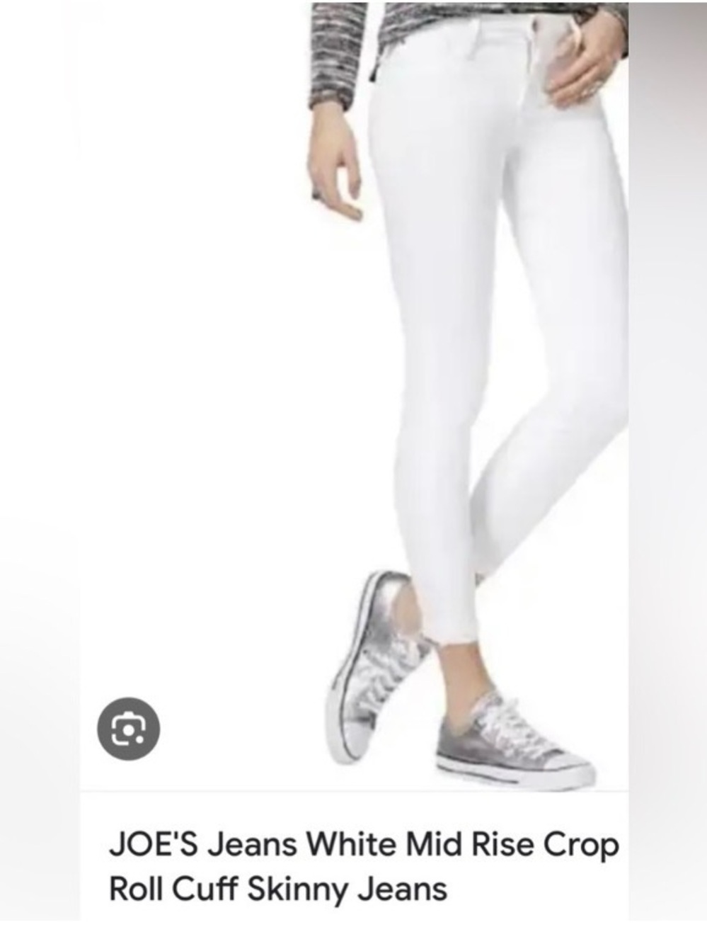 Joes Jeans Mid Rise Skinny Crop